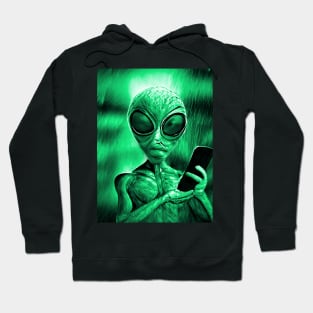 Alien Invasion Sci-fi Space Planet X Hoodie